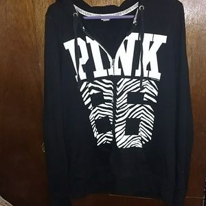 Black Victoria secret zip up